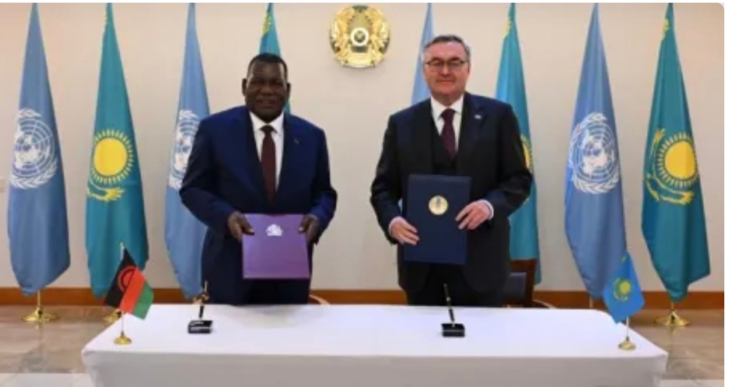 Malawi, Kazakhstan establish ties as Chaponda eyes new trade markets
